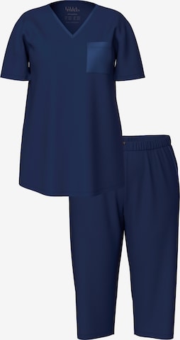 Ulla Popken Pyjamabroek in Blauw: voorkant