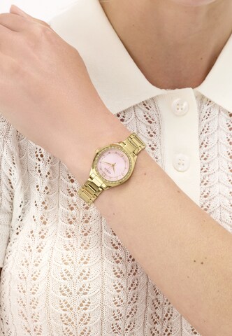 Orologio analogico 'Charlotte' di GUESS in oro: frontale