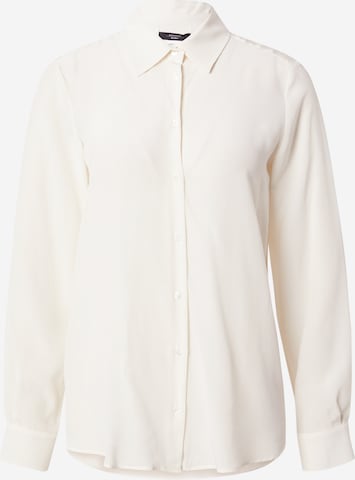 Weekend Max Mara - Blusa 'GEO' em branco: frente