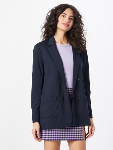 Dorothy Perkins Blazer 'Ponte' in Blue: front