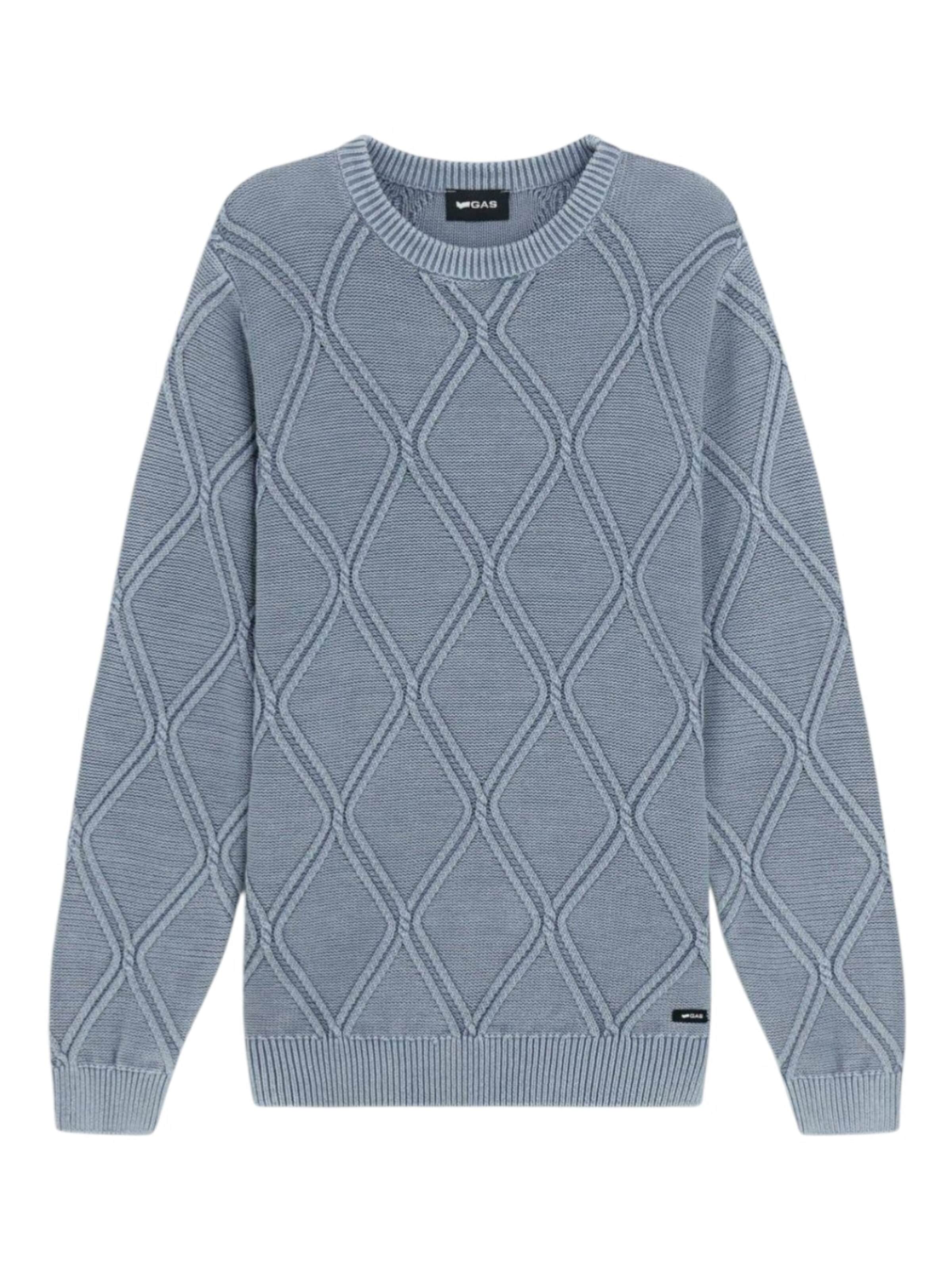 GAS Sweater in Blue: front