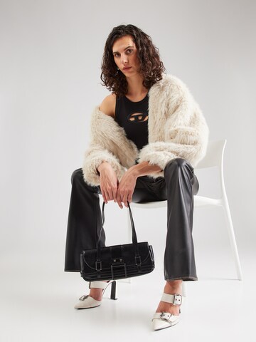 DIESEL Top 'LYNYS' w kolorze czarny