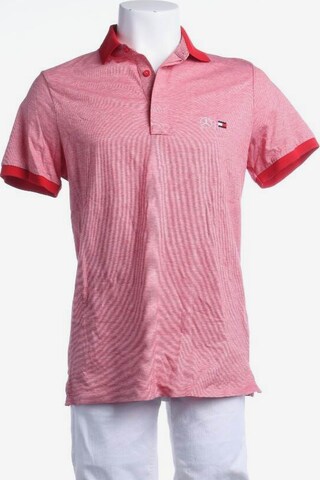 TOMMY HILFIGER Poloshirt M in Rot: predná strana