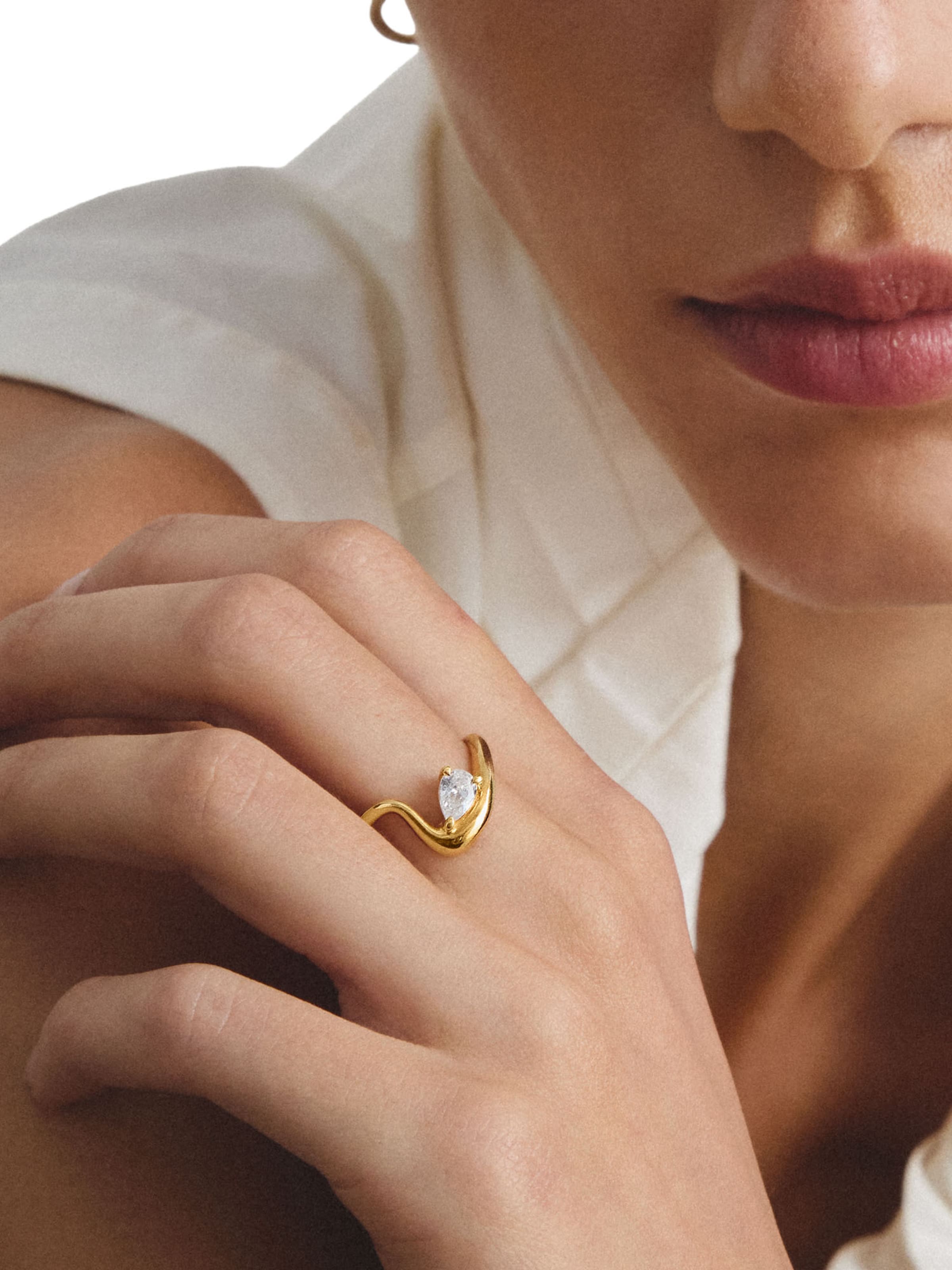 Thomas Sabo Ring in Gold: front