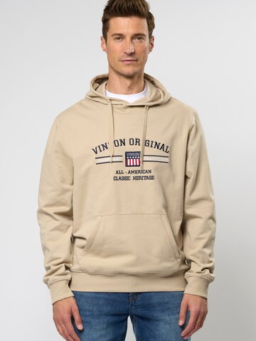 Pullover 'Mortimer' di VINSON in beige: frontale