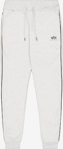 pilka ALPHA INDUSTRIES Standartinis Kelnės: priekis