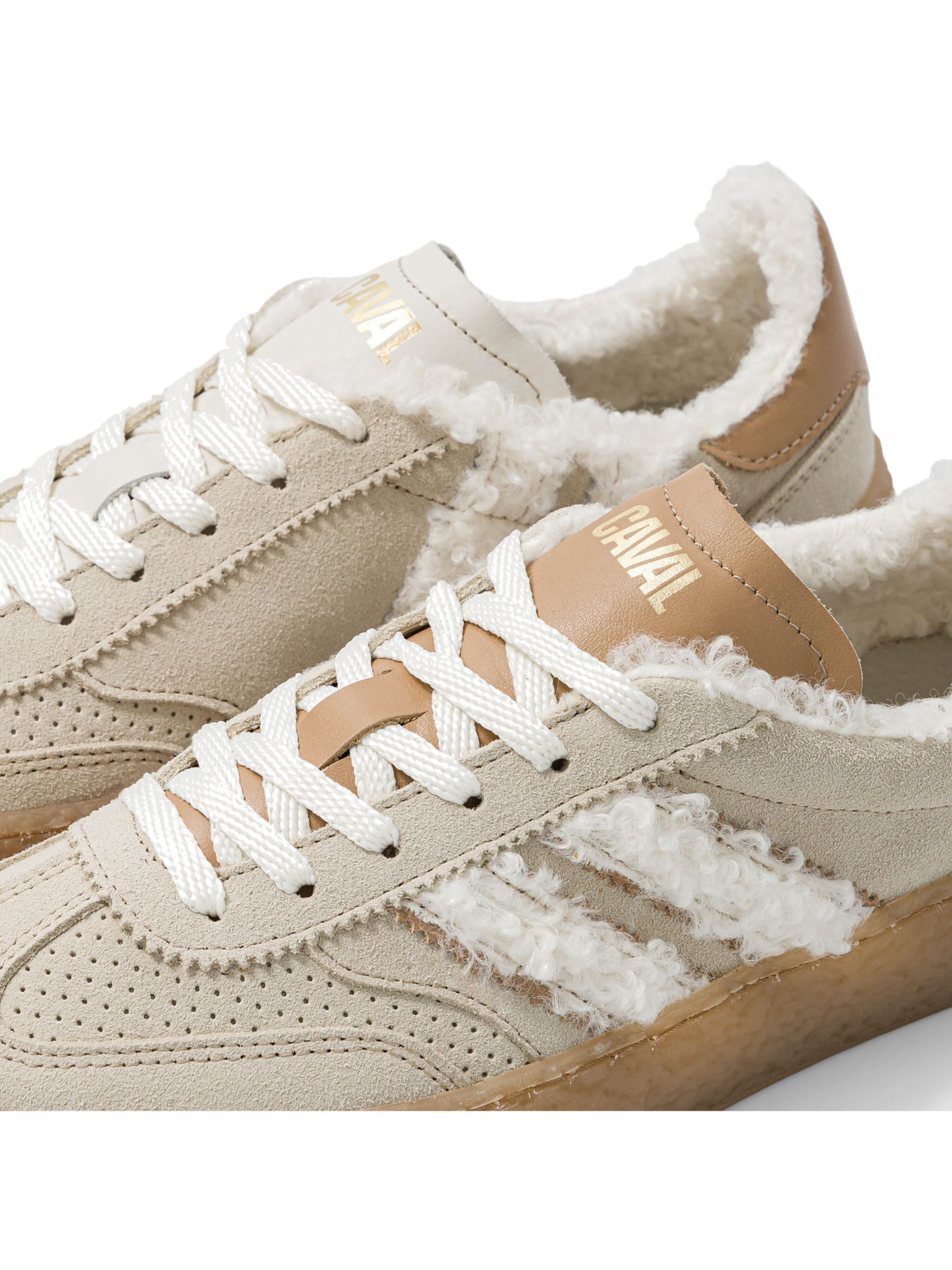 Scarpa stringata ' HIGH PULSE ' di Caval in beige