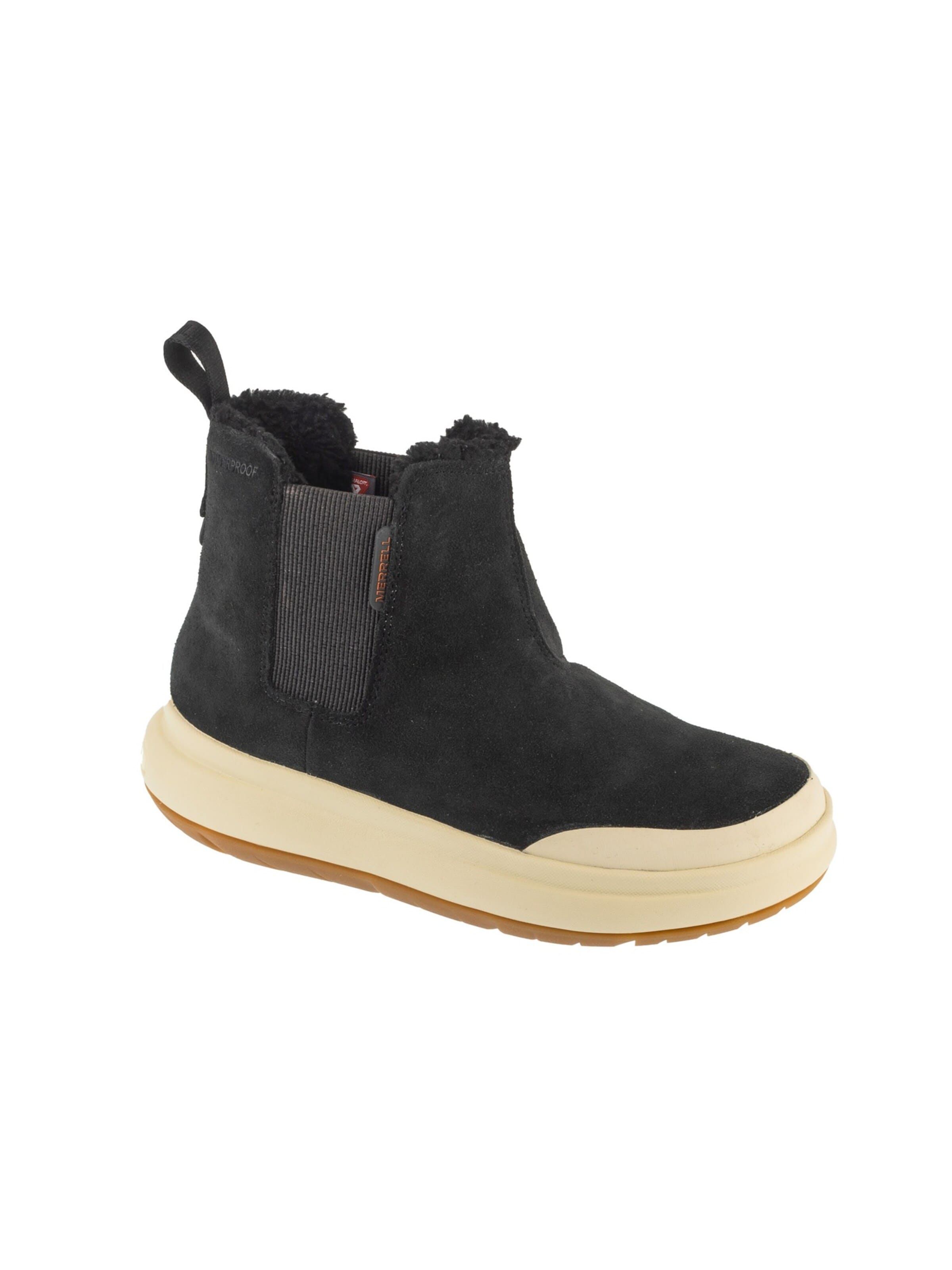 MERRELL Boots 'Marquette Thermo Pull On WP'‌‌‌‌‌‌ in Schwarz: Vorderseite