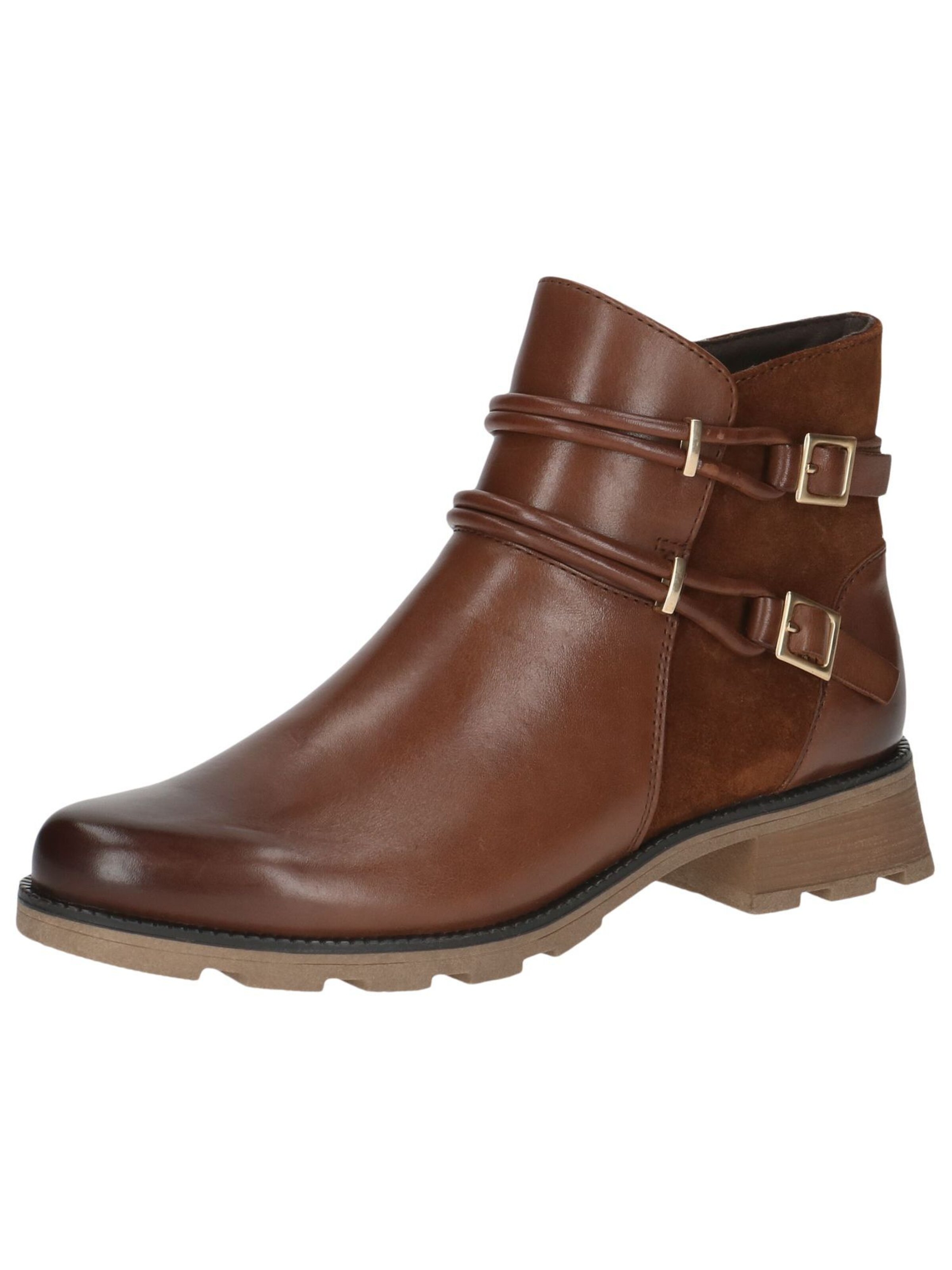 CAPRICE Ankle Boots in Brown: front