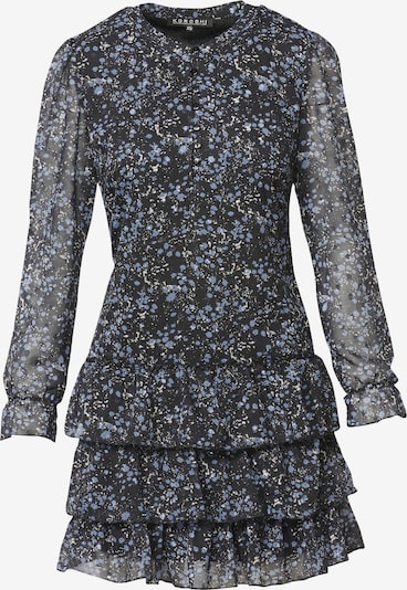 KOROSHI Kleid in mischfarben / schwarz, Produktansicht