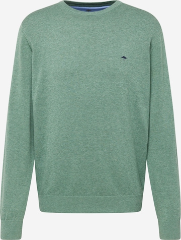 Pull-over FYNCH-HATTON en vert : devant