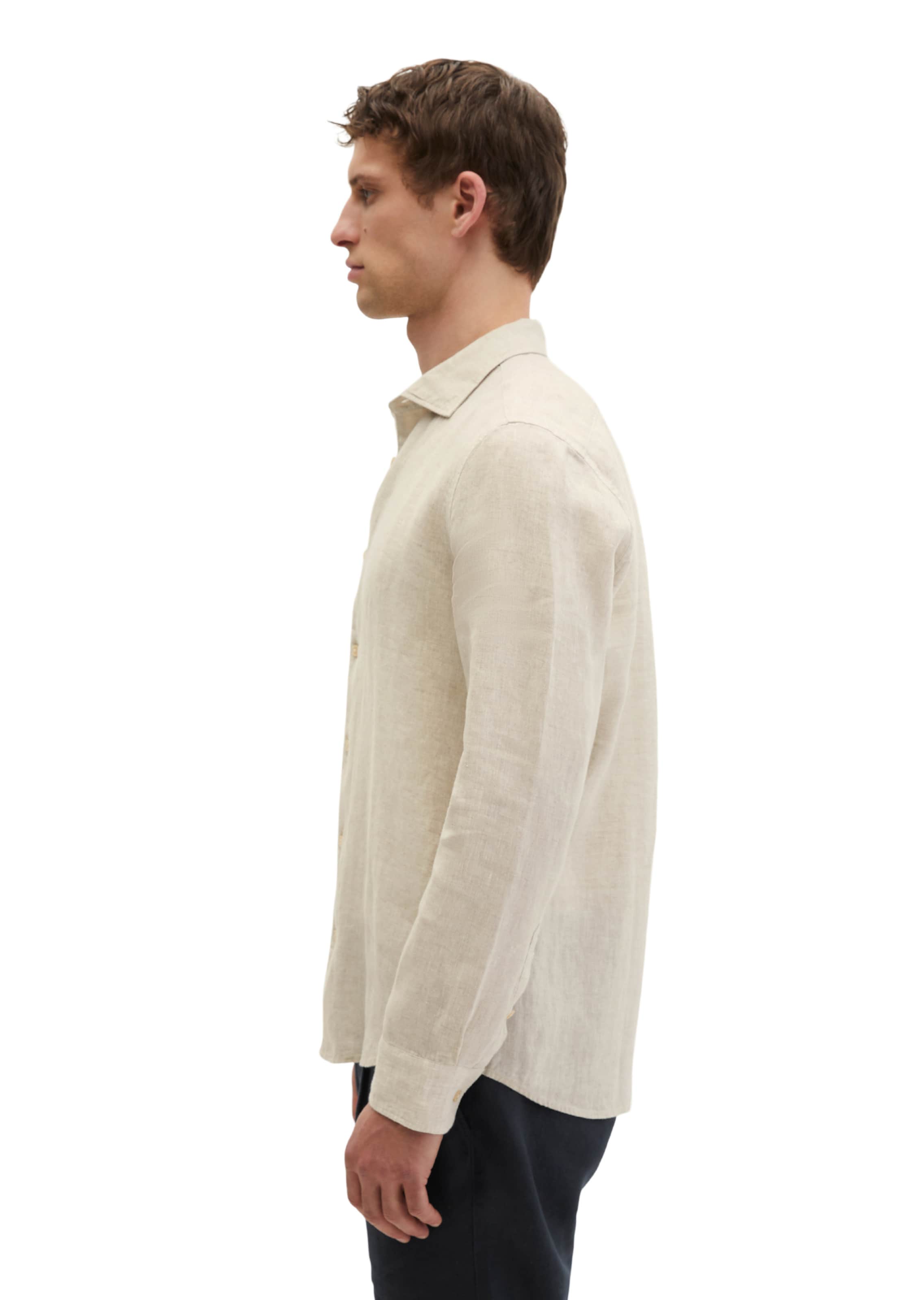 Marc O'Polo Regular fit Overhemd in Beige