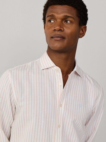 Hackett London Comfort fit Overhemd in Wit