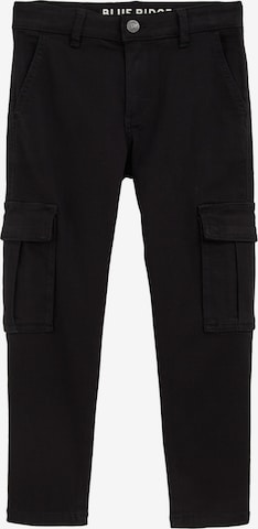 WE Fashion Regular Housut värissä musta: etupuoli