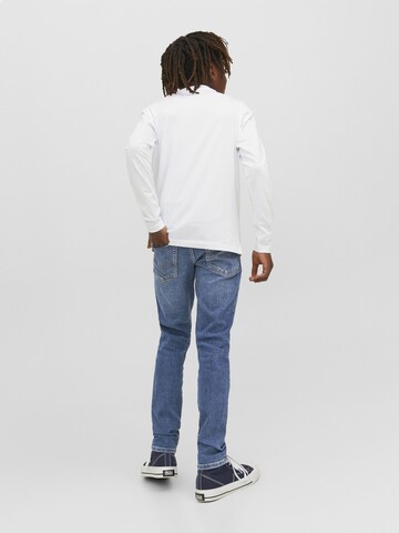 mėlyna JACK & JONES MINI Standartinis Džinsai 'JJGLENN'