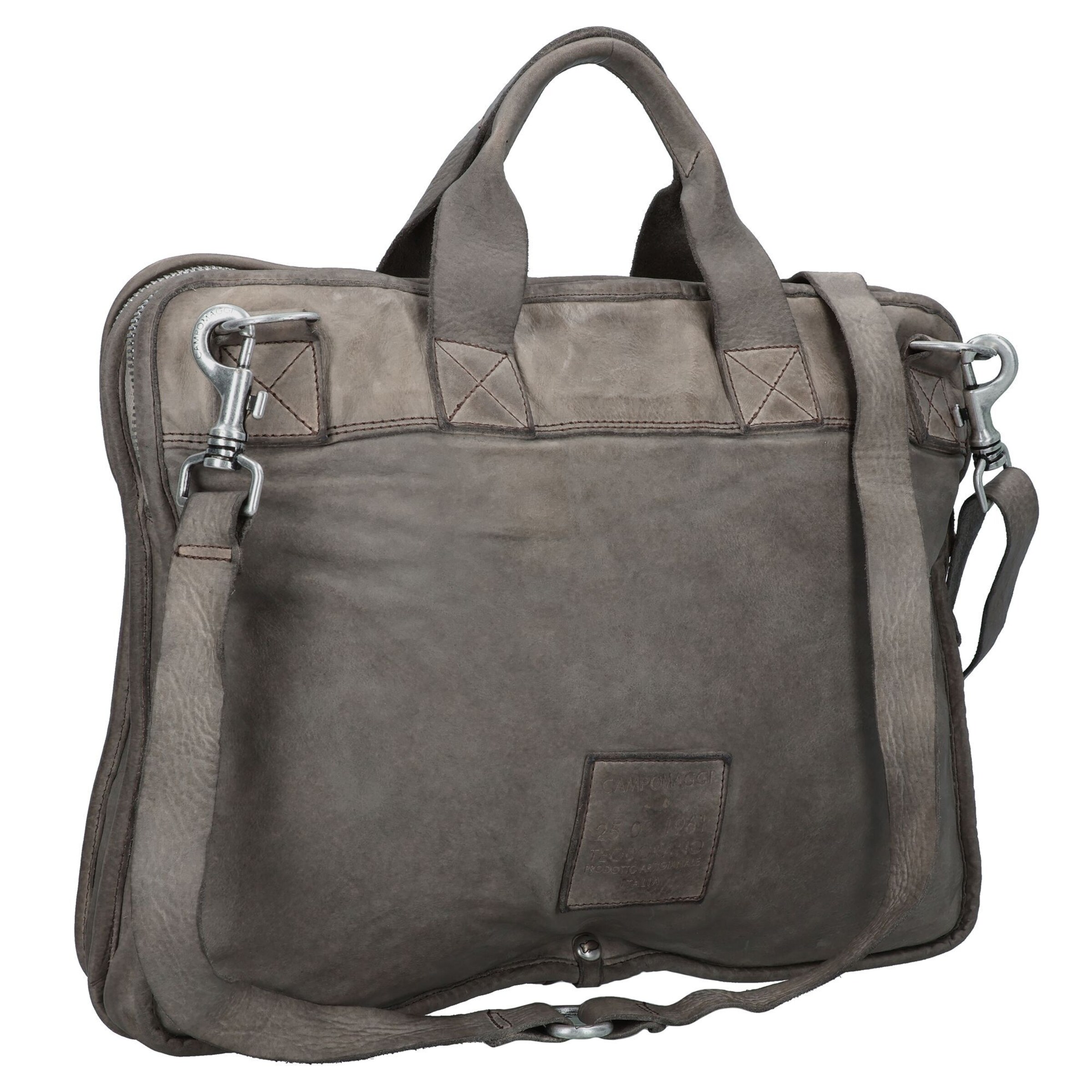 Porte-documents 'Noce' Campomaggi en gris : devant