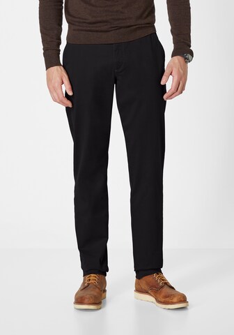 REDPOINT Regular Chinohose in Schwarz: Vorderseite