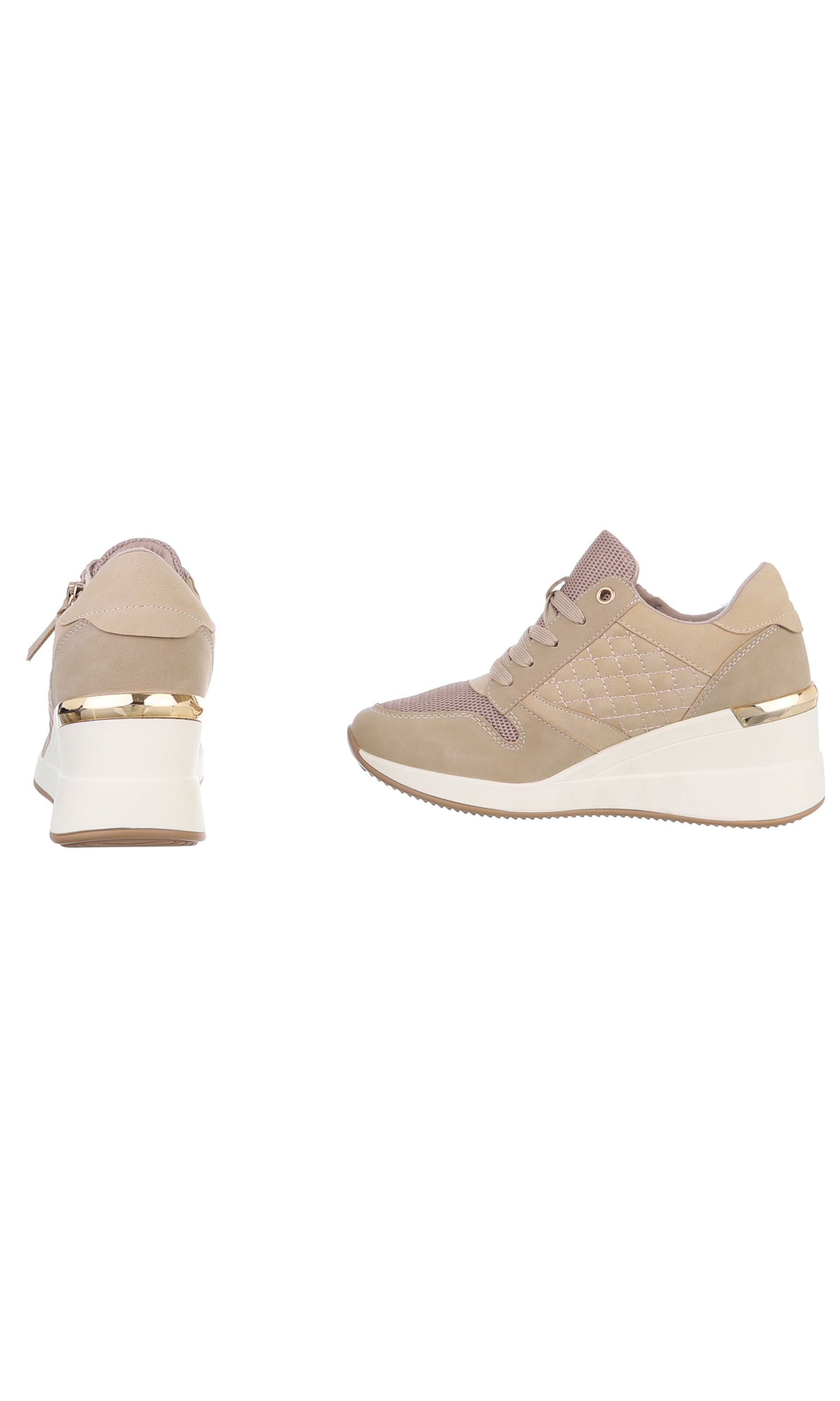 Ital-Design Sneaker in Beige
