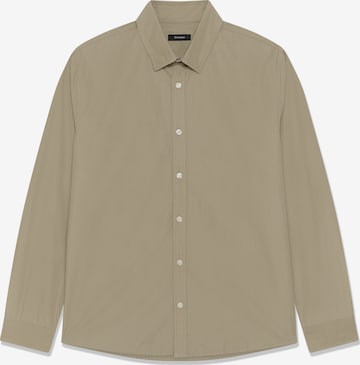 Matinique - Ajuste regular Camisa de negocios 'MAChristaldo' en beige: frente