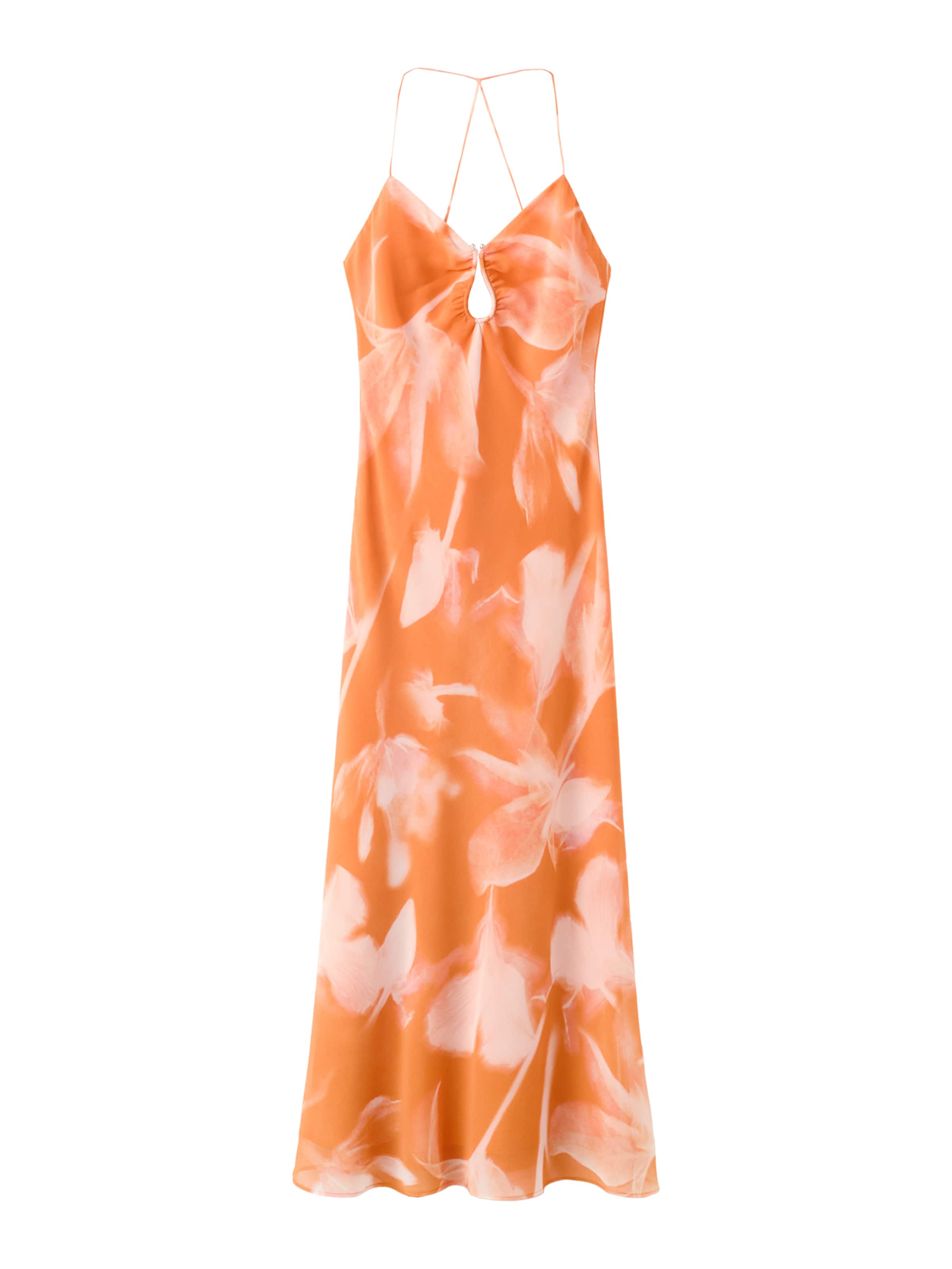 MANGO Sommarklänning 'MARCELO' i orange: framsida