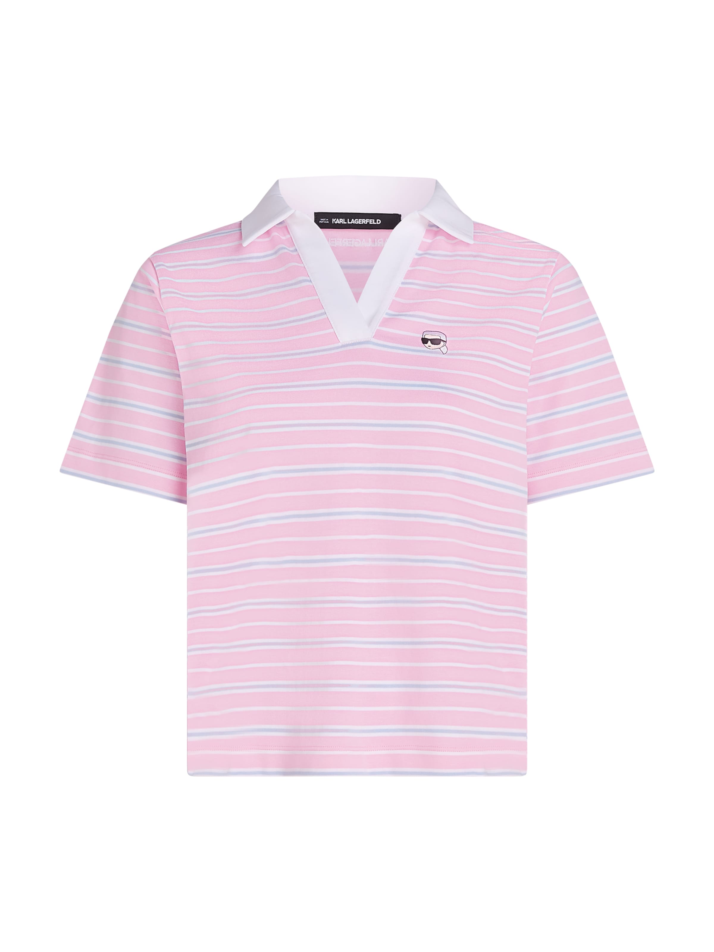 Karl Lagerfeld Särk 'Ikon Stripe', värv roosa: eest vaates
