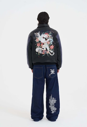 Ed Hardy Демисезонная куртка 'Dead Or Alive' в Черный