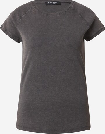 Sublevel T-Shirt in Grau: predná strana