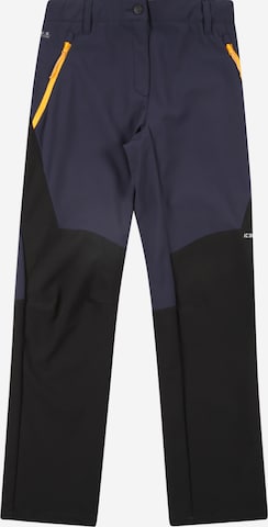 Pantaloni per outdoor 'KONSTANZ JR' di ICEPEAK in blu: frontale