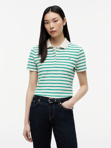 T-shirt '1985' TOMMY HILFIGER en vert : devant