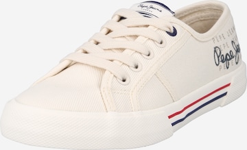 Sneaker low 'BRADY' de la Pepe Jeans pe alb: față