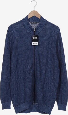 MAERZ Muenchen Sweater & Cardigan in L-XL in Blue: front