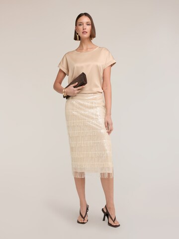 MOTIVI Shirt in Beige