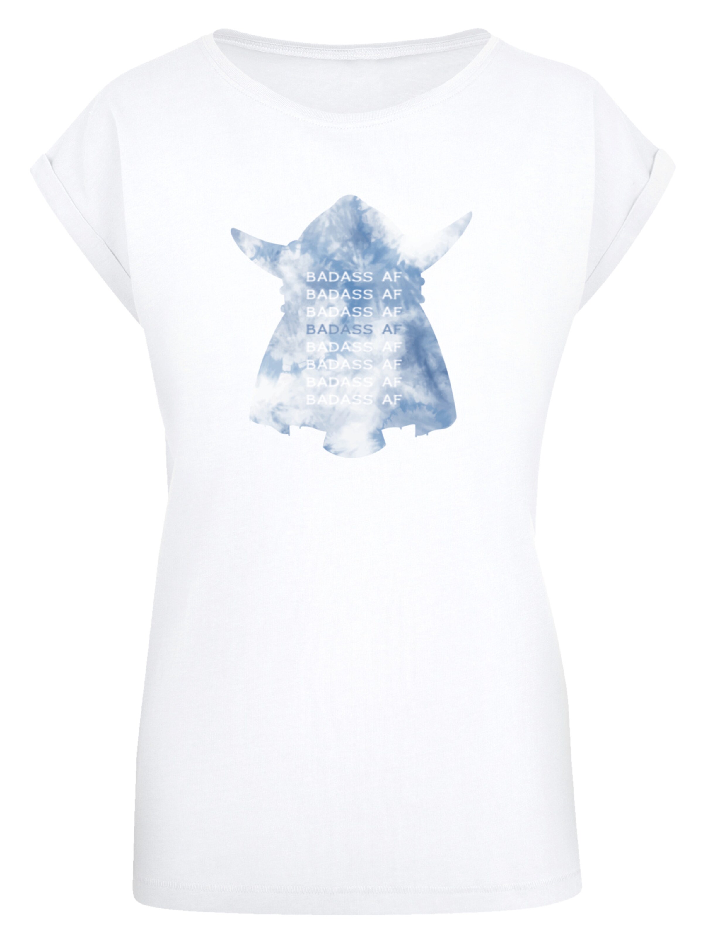 T-shirt 'Wickie und die starken Männer' F4NT4STIC en blanc : devant