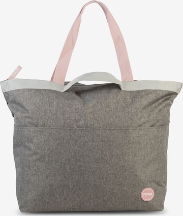Shopper di Punta in grigio: frontale
