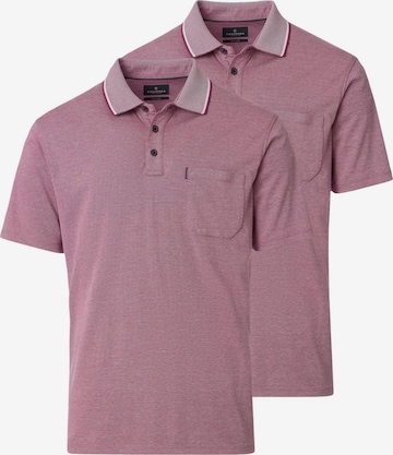 CASAMODA Shirt 'Basic' in Rood: voorkant