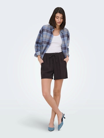 JDY Loosefit Shorts 'JDYSAY' in Braun