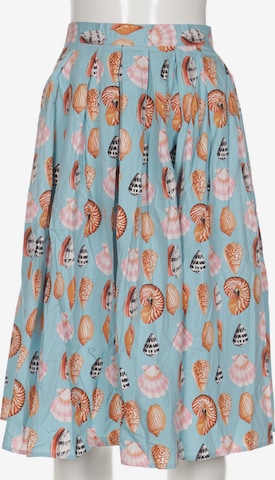 Hell Bunny Skirt in XS in Blue: front