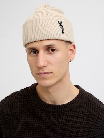 Bonnet 'JACCOLL' JACK & JONES en beige
