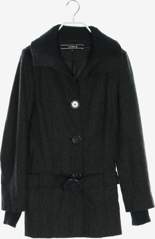 ZEBRA Jacket & Coat in S in Grey: front