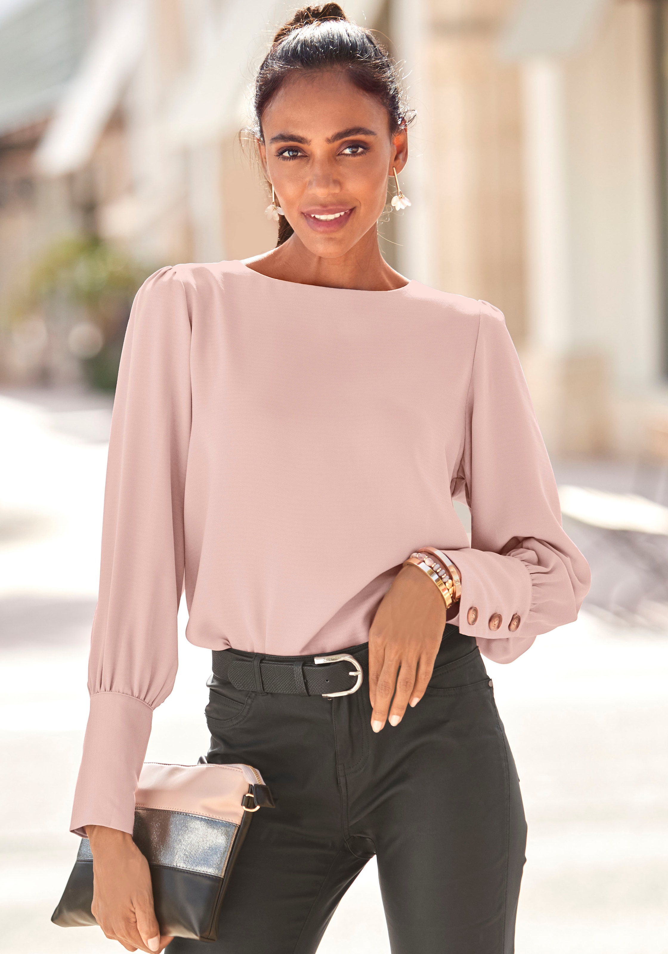 Free People Movement White Layered Design Twice As Nice Henley Top – famousbrandstrading