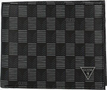 GUESS Wallet 'Mito' in Black: front