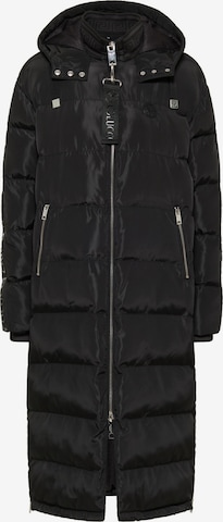 Carlo Colucci Winter Coat in Black: front