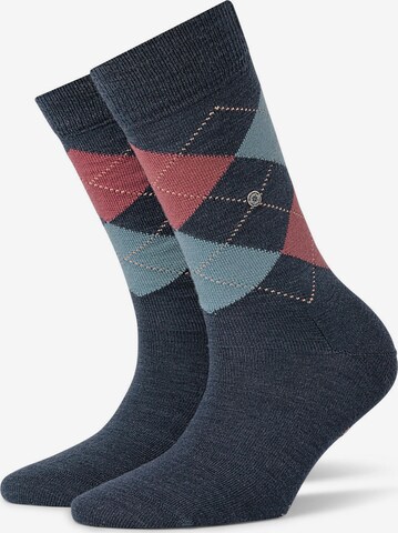 Chaussettes BURLINGTON en bleu : devant