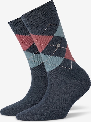 Chaussettes BURLINGTON en bleu : devant