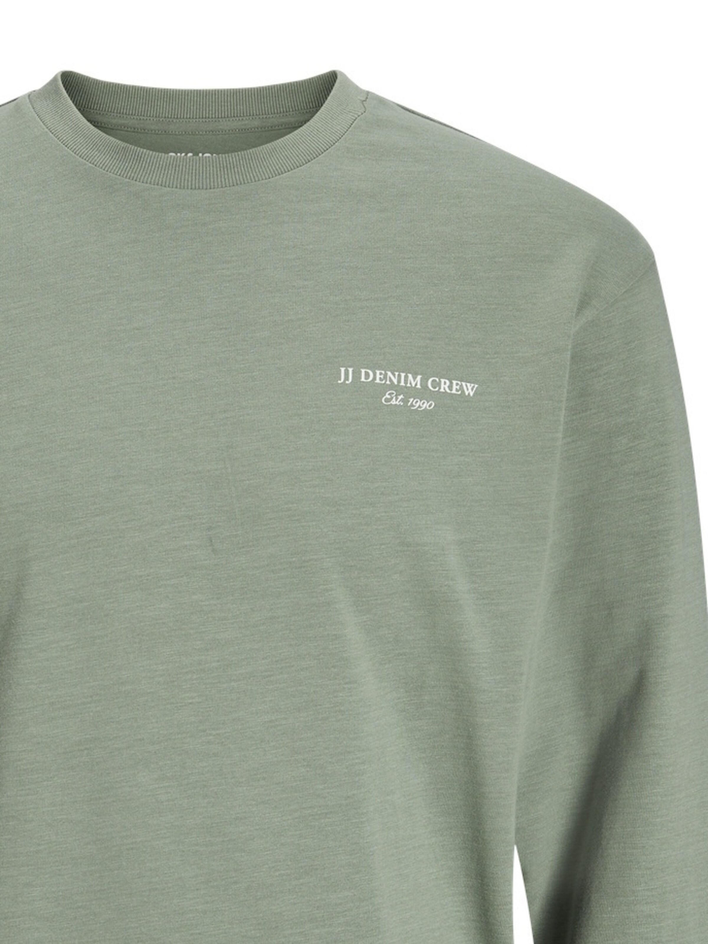 Jack & Jones Junior Sweatshirt 'Jeff' in Grün