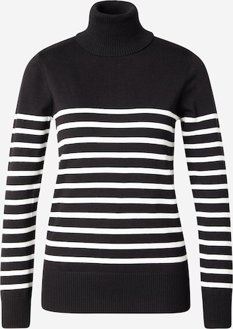 SAINT TROPEZ Pullover 'Mila' in Schwarz: Vorderseite