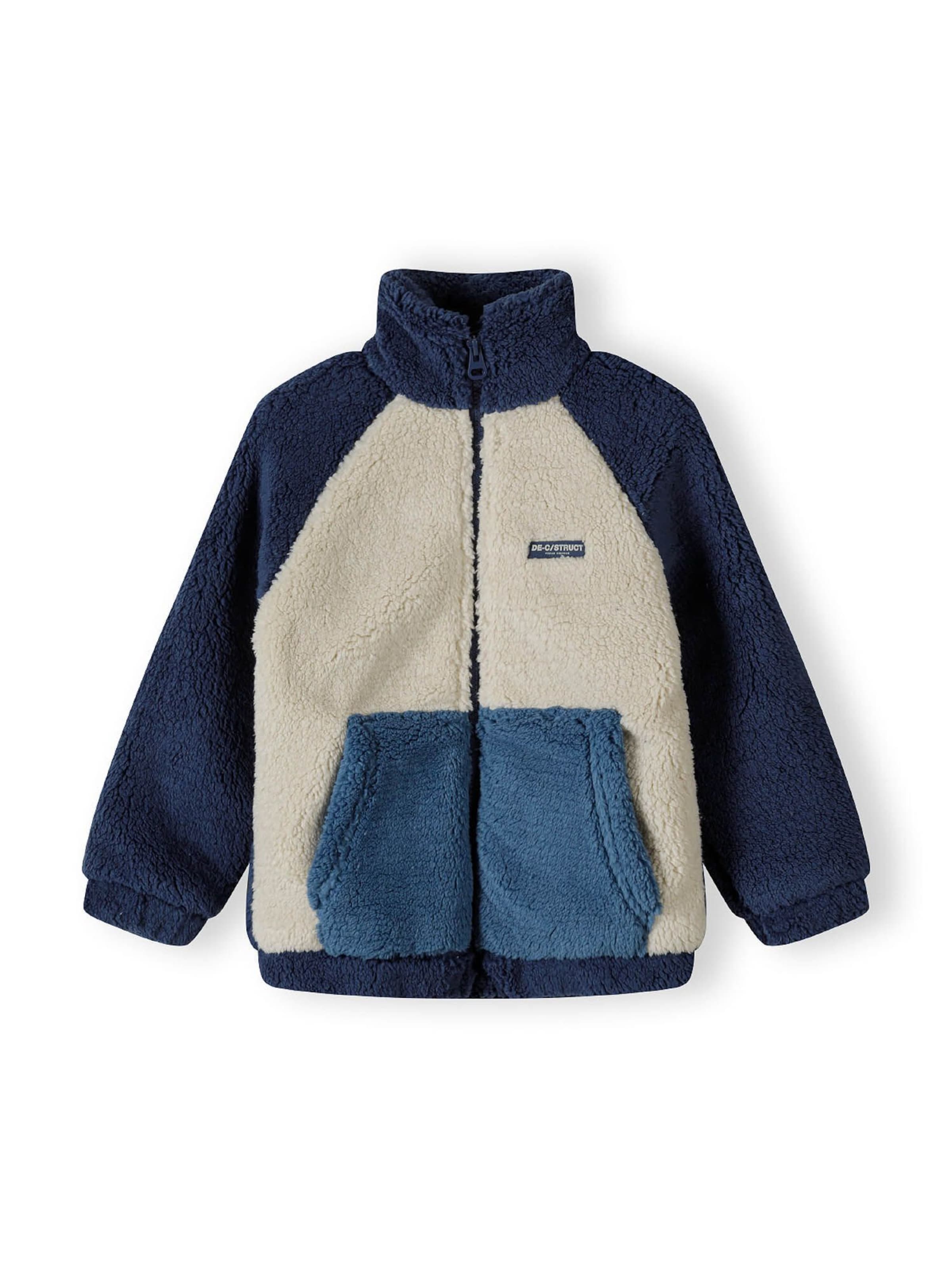 MINOTI Поларено яке в синьо: отпред