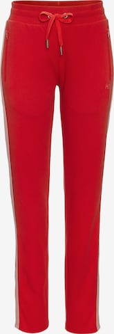 H.I.S Hose in Rot: Vorderseite
