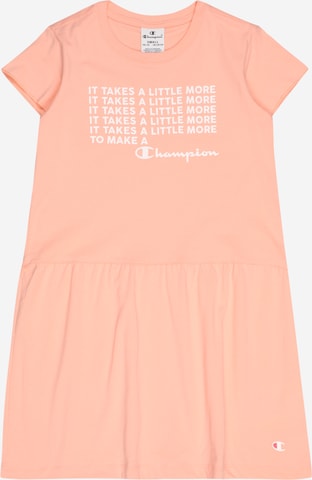 Champion Authentic Athletic Apparel Dress in Pink: front