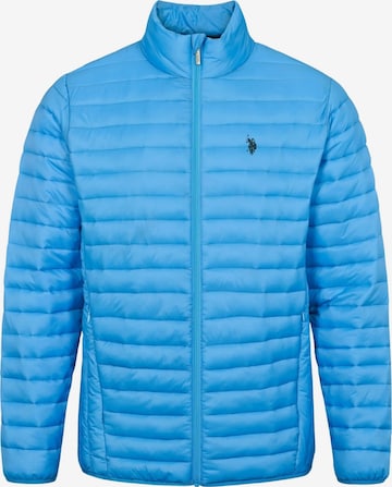 U.S. POLO ASSN. Välikausitakki 'Mark' värissä sininen: etupuoli